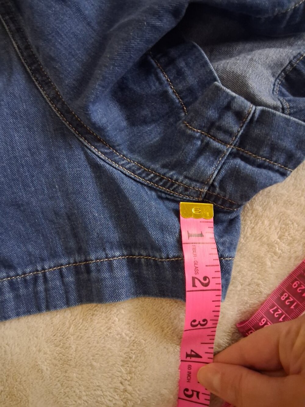 American Eagle Women's Size XXL Denim Button Down Long Sleeve Romper - Picture 16 of 16